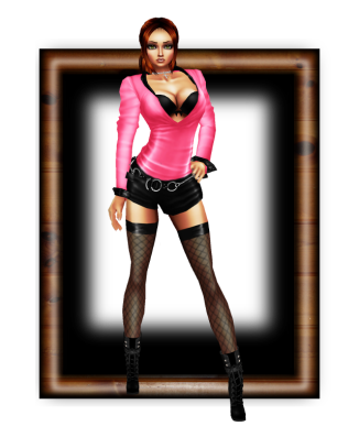 black pink bodysuit